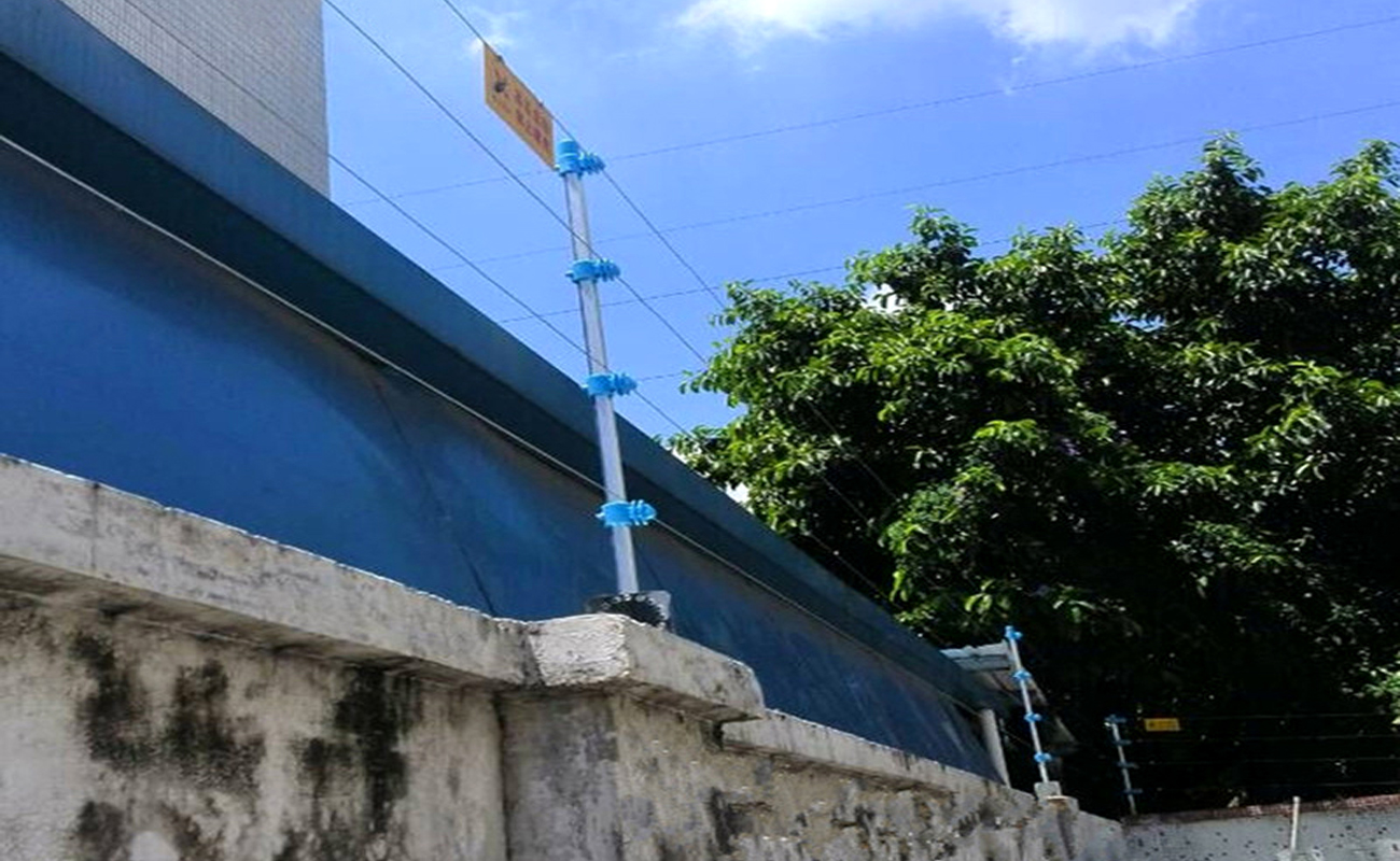 倉(cāng)庫(kù)防盜電子圍欄解決方案_拓天